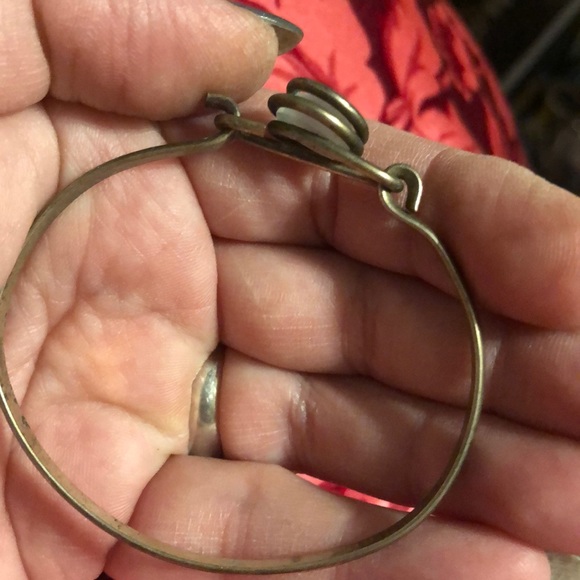 Dainty Mexican Silver Bracelet - Picture 2 of 3